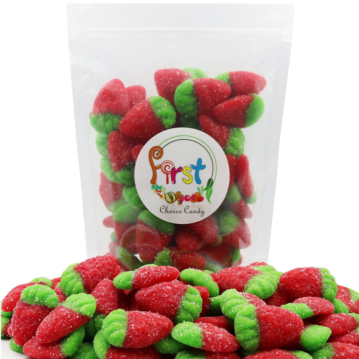 FirstChoiceCandy 3D Gummy Fruit Juicy Candy (Assorted Fruit, 5 pound)