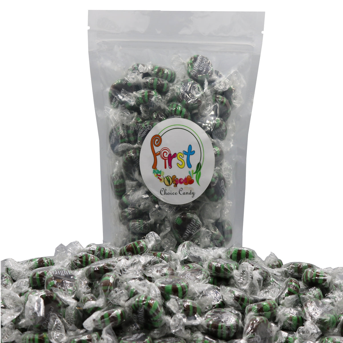 CHOCOLATE STARLIGHT MINT HARD CANDY – fccandy