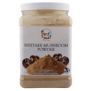 SHIITAKE MUSHROOM POWDER 1LB JAR