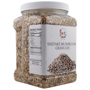 SHIITAKE MUSHROOM GRANULES 1LB  JAR