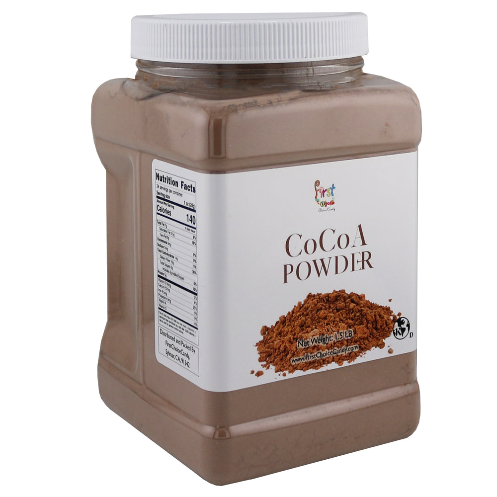 COCOA POWDER  1.5LB JAR