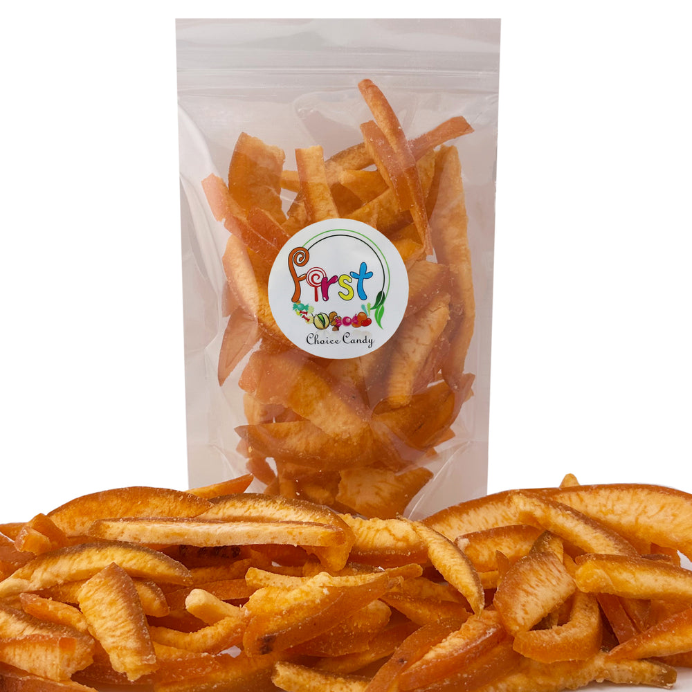 Firstchoicecandy Dried Orange Pomelo Skin Slices, Sweet Citrus Fruit P ...
