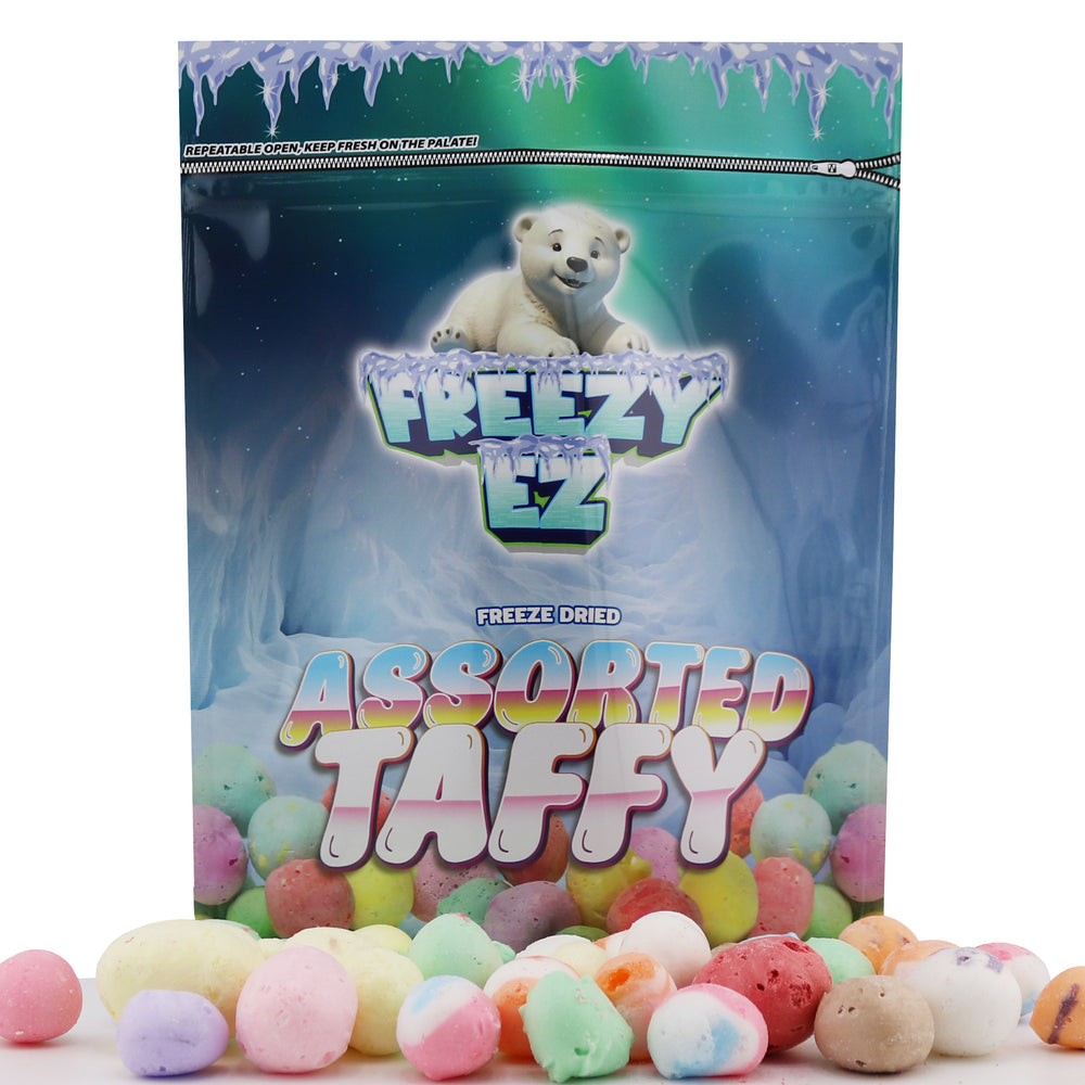 FREEZE DRIED ASSORTED TAFFY 2 OZ