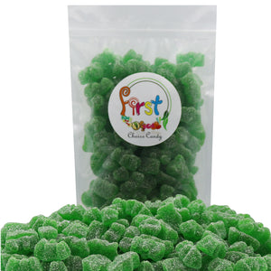 
            
                Load image into Gallery viewer, SOUR TANGY GREEN APPLE WACKY FUN GUMMY BEARS
            
        