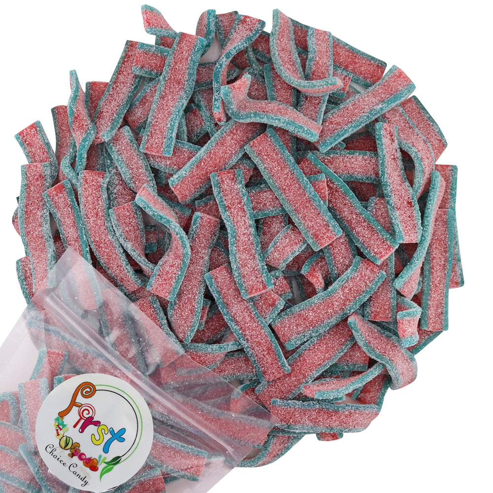 SOUR VERY BERRY MINI STRIP GUMMY BELTS