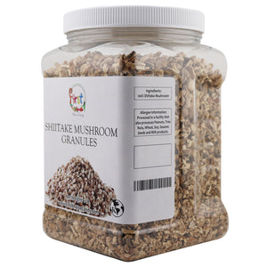 SHIITAKE MUSHROOM GRANULES 1LB  JAR