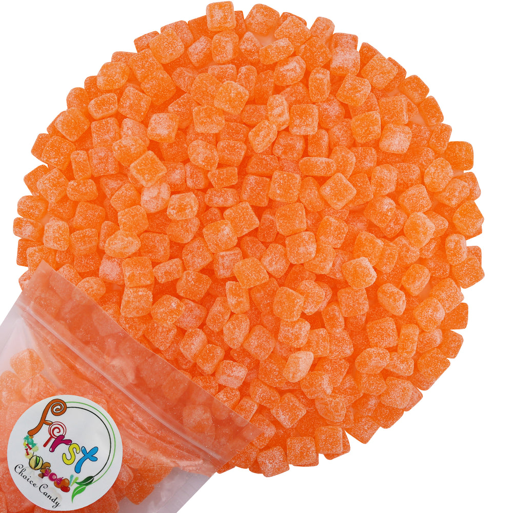 ORANGE SOUR CHEWY CUBES CANDY