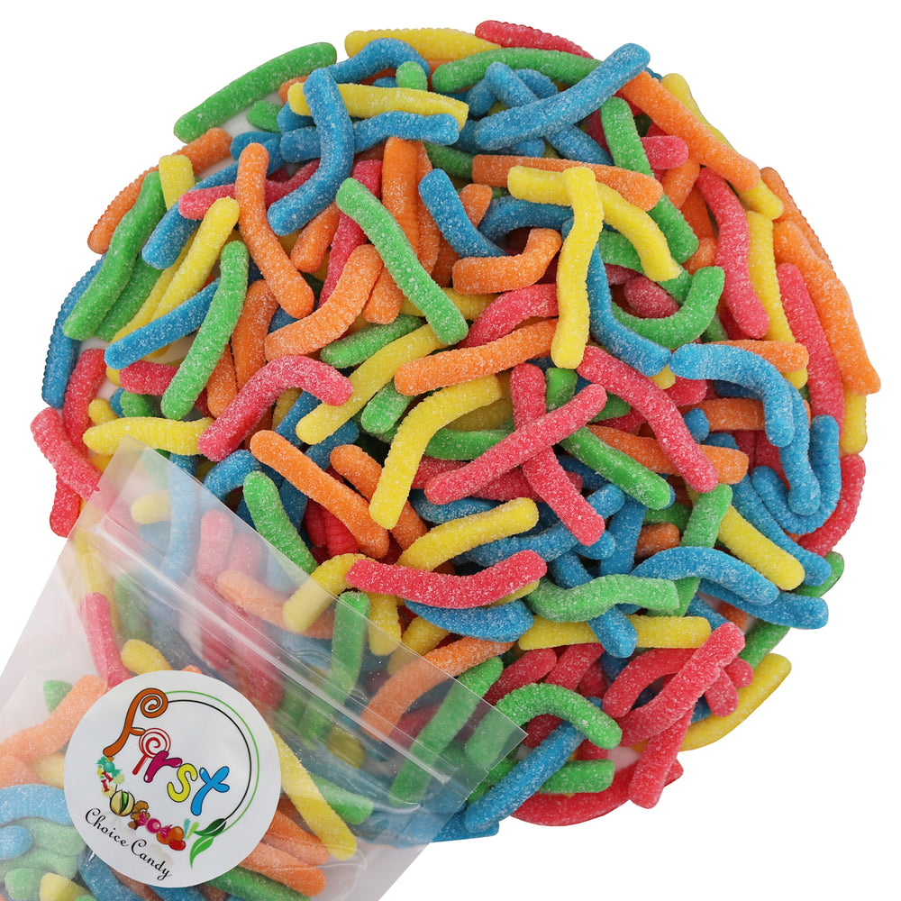 SOUR MIX GUMMY WORMS