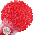 STRAWBERRY SOUR CHEWY CUBES CANDY