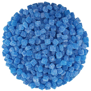 BLUE RASPBERRY SOUR CHEWY CUBES CANDY