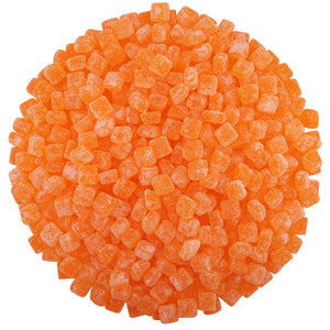 ORANGE SOUR CHEWY CUBES CANDY