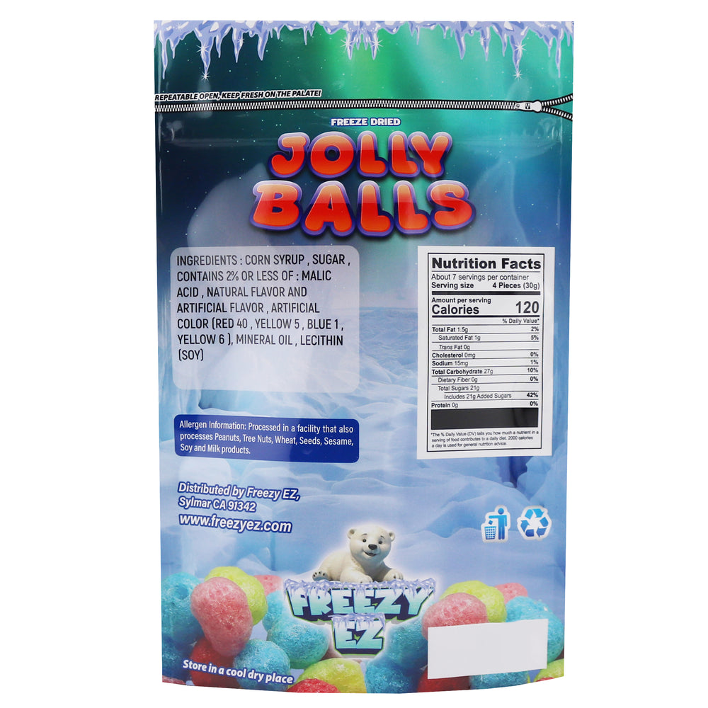 FREEZE DRIED JOLLY BALLS  4 OZ