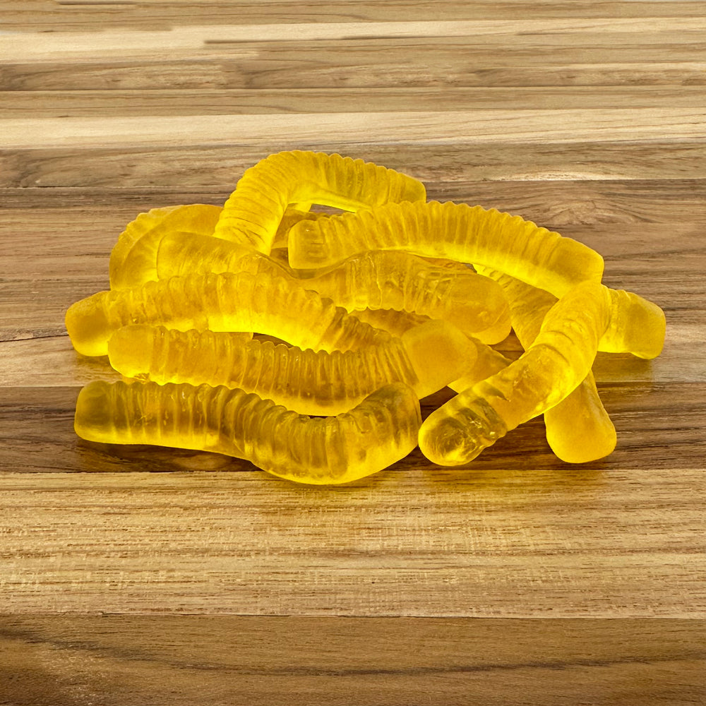 PINEAPPLE GUMMY WORMS