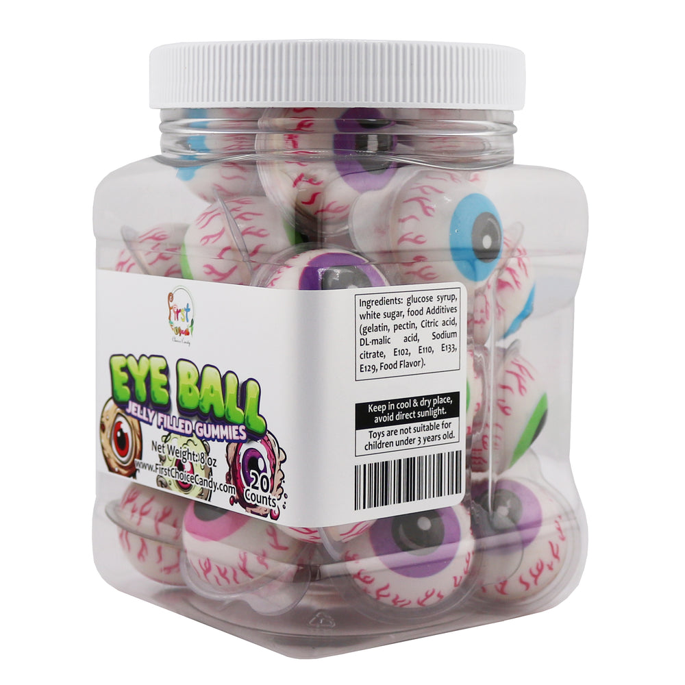 EYEBALL JELLY FILLED GUMMIES 20 PIECES