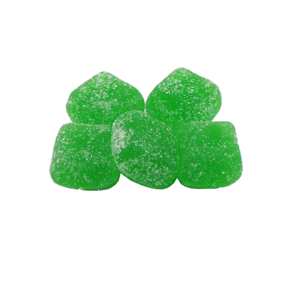 GREEN APPLE SOUR CHEWY CUBES CANDY