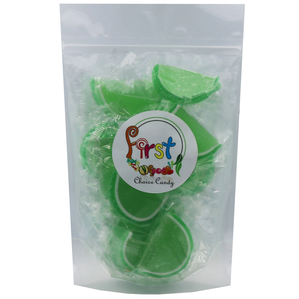 SOUR APPLE JELLY FRUIT SLICE INDIVIDUALLY WRAPPED
