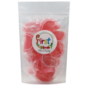 POMEGRANATE JELLY FRUIT SLICE  CANDY INDIVIDUALLY WRAPPED