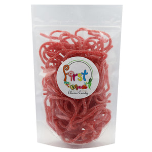 
            
                Load image into Gallery viewer, SOUR STRAWBERRY GUMMY JUICY LACES
            
        