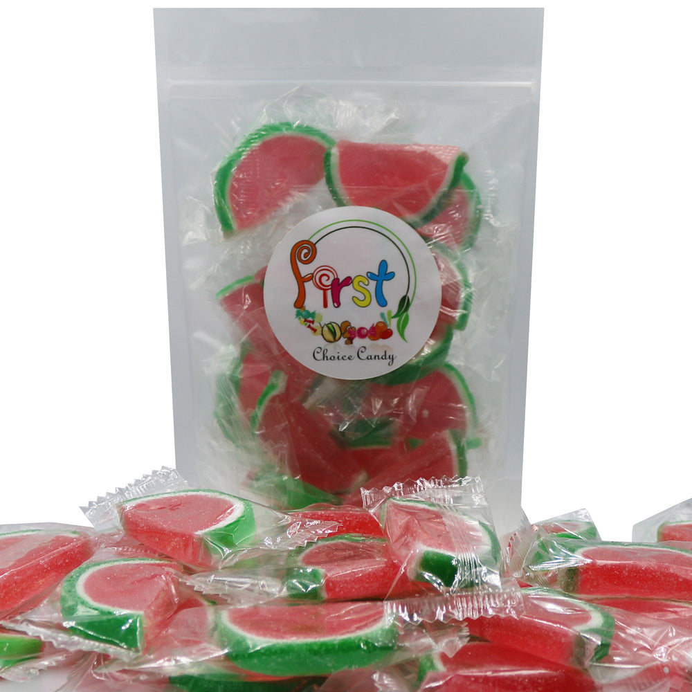 WATERMELON JELLY FRUIT SLICE INDIVIDUALLY WRAPPED