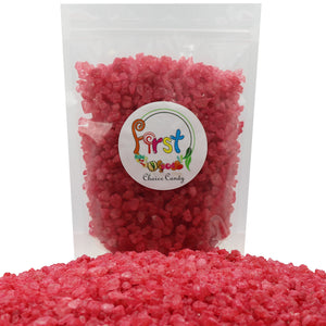 RED STRAWBERRY ROCK CANDY CRYSTALS