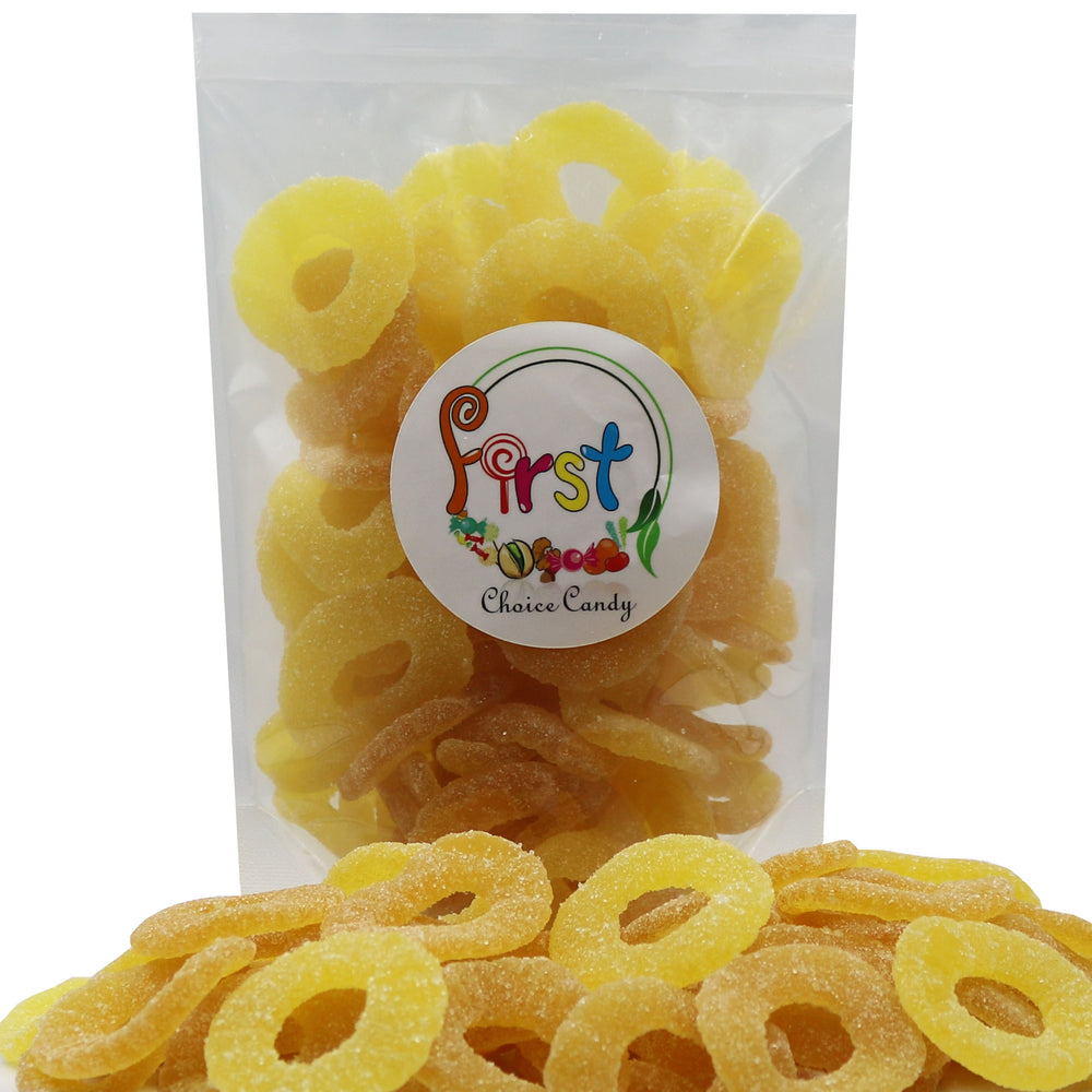 PINEAPPLE  FRUIT GUMMY RINGS