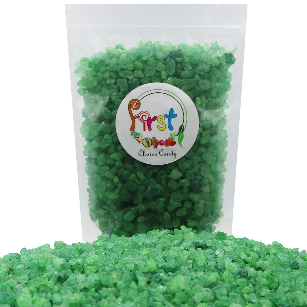 GREEN LIME ROCK CANDY CRYSTALS