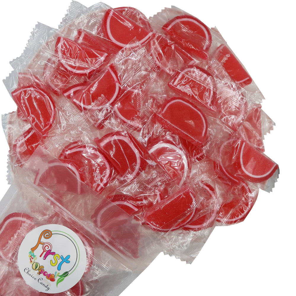 
            
                Load image into Gallery viewer, RED CHERRY JELLY FRUIT SLICE INDIVIDUALY WRAPPED
            
        