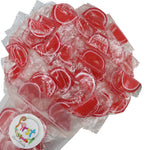 RED CHERRY JELLY FRUIT SLICE INDIVIDUALY WRAPPED