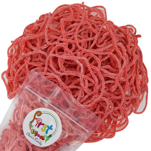 
            
                Load image into Gallery viewer, SOUR STRAWBERRY GUMMY JUICY LACES
            
        