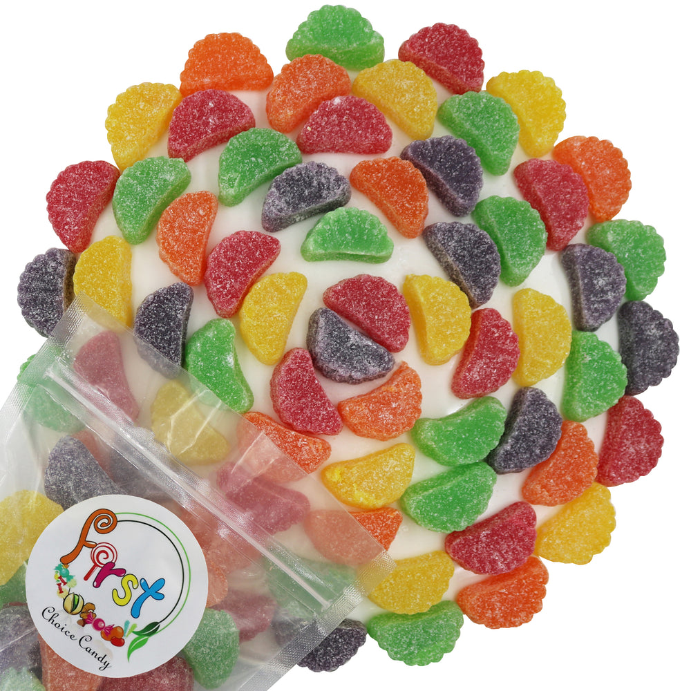 ASSORTED FRUIT JELLY GUMMY WEDGES