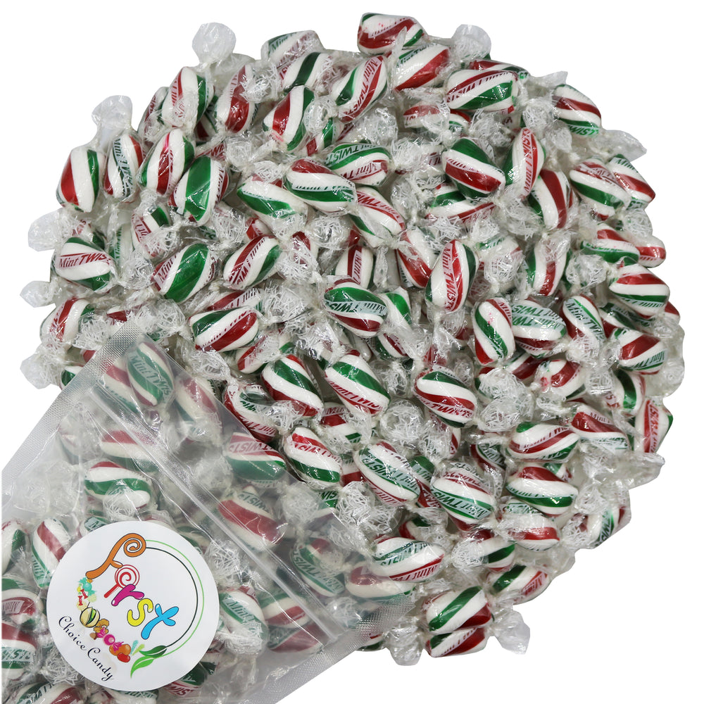 
            
                Load image into Gallery viewer, RED,WHITE,GREEN MINT TWIST HARD CANDY
            
        